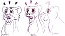 Gantua, Nala and Kiara