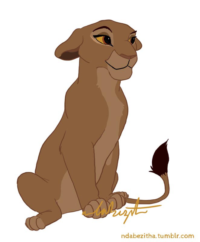 Sarabi as a cub