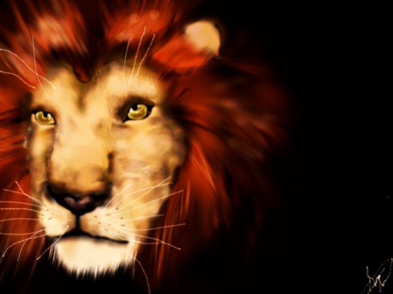Realistic Simba Speed paint.