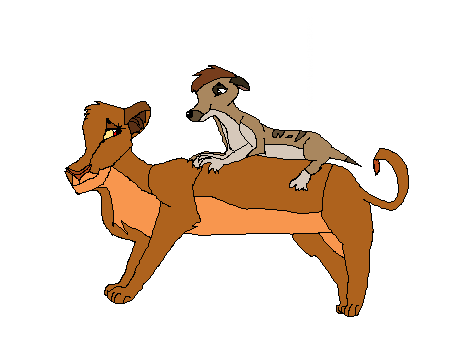 Kimba and Elim for Legolas10
