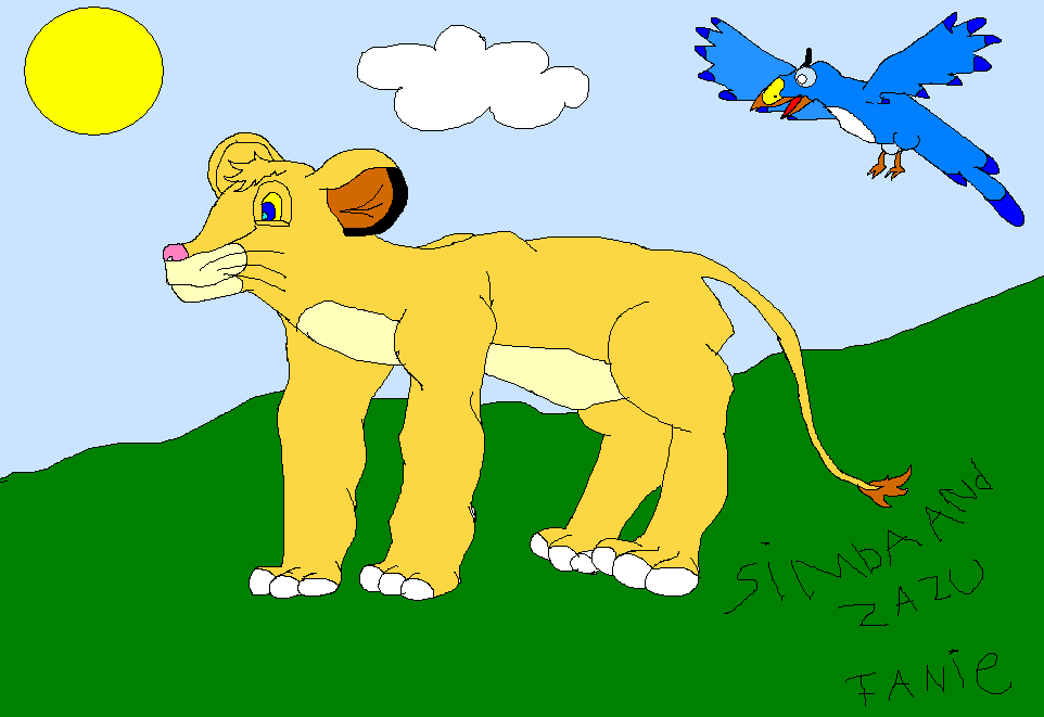 Simba et Zazu