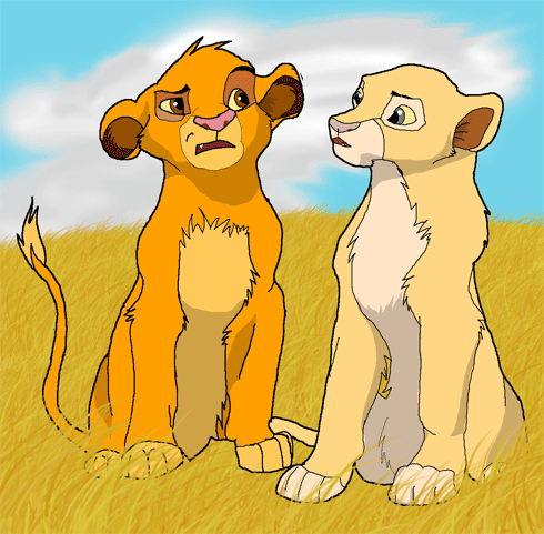 Simba and Nala
