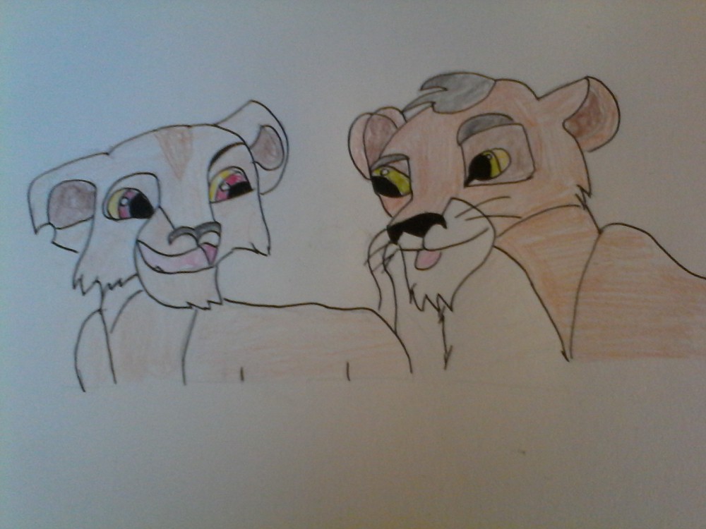 Scar et Zira enfant