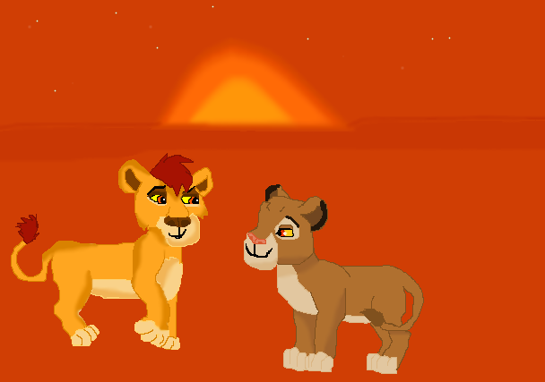 Mufasa and Sarabi