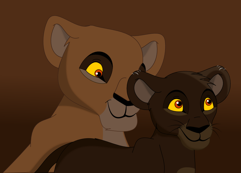 Koura and his mother