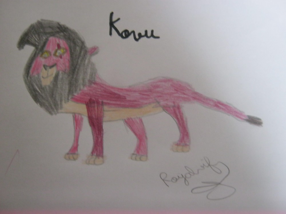 Prix concours Louve rousse - Kovu.