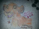 I drawzed a Simba :D!
