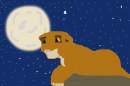 Kiara in the moon light