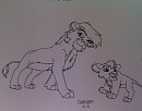 Kovu, Cub-Teen