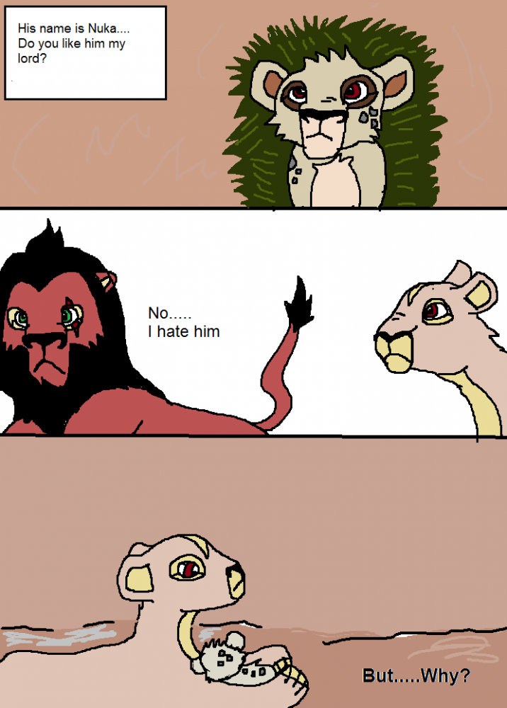 Comic page 1 The Unwnated One