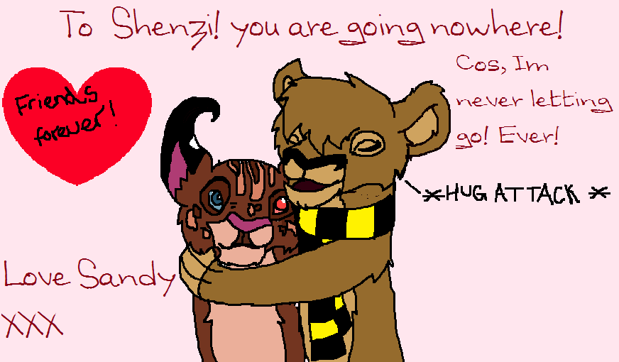 For Shenzi and Vitani