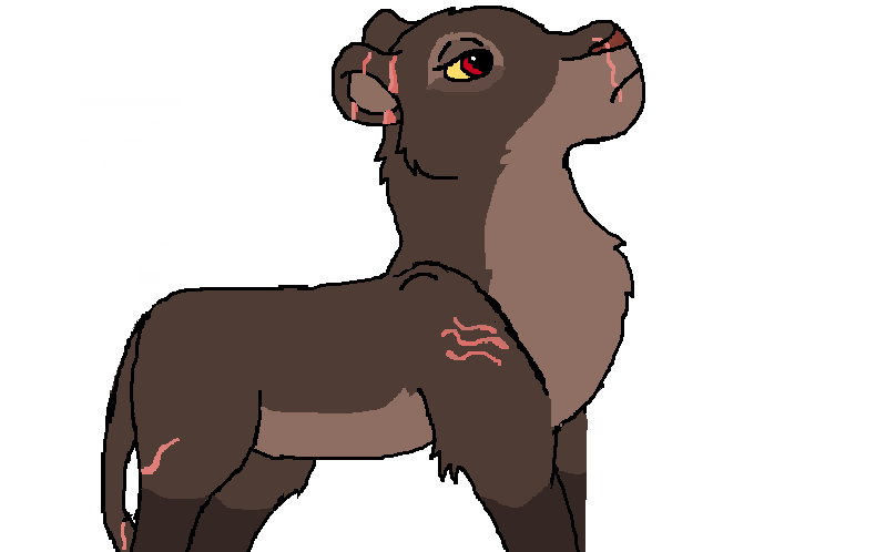 Scarred beauty- Art Trade w/ Shammy