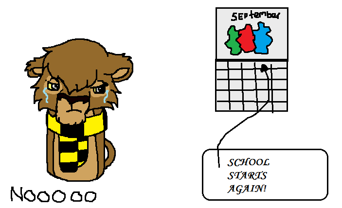 *sighs* School again :(