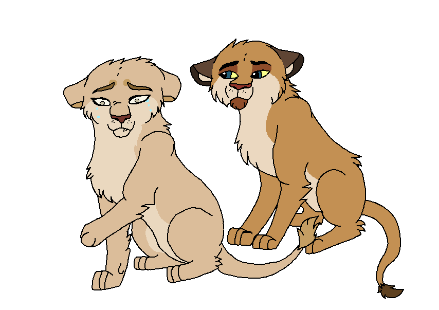 Comfort-- Art trade w/ dakotawerewolf