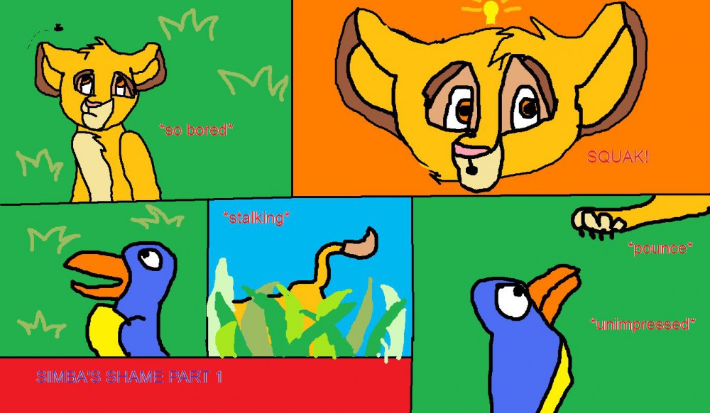 Simba's shame part 1
