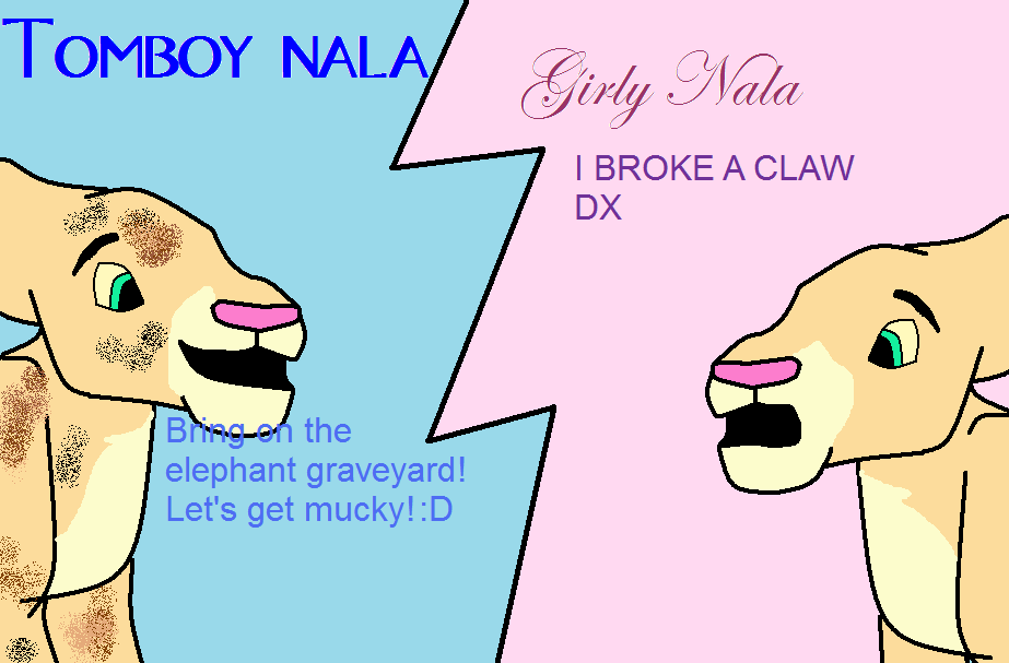 Tomboy VS Girly-girl