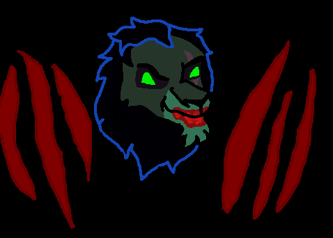 A crazed king in a blood bath