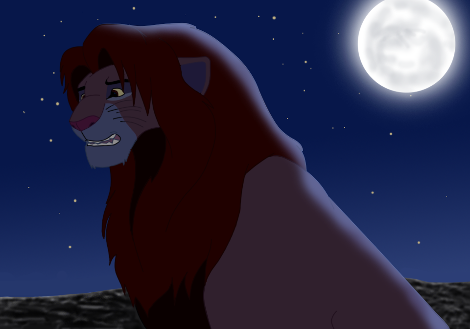 Thoughtful Simba