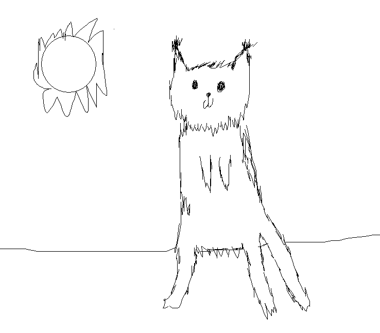 its a cat