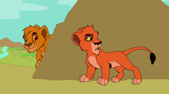 *Allez Mufasa , montre-toi !*