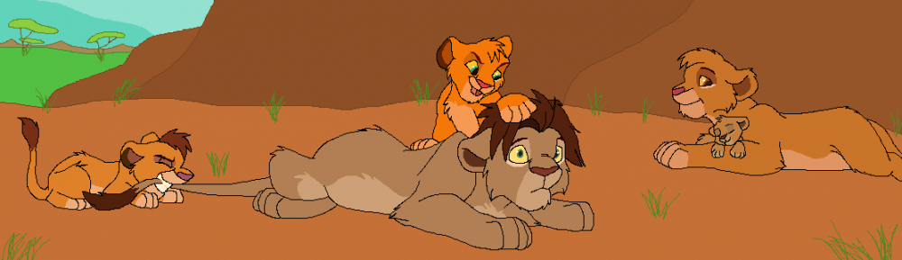 Les lionceaux ...