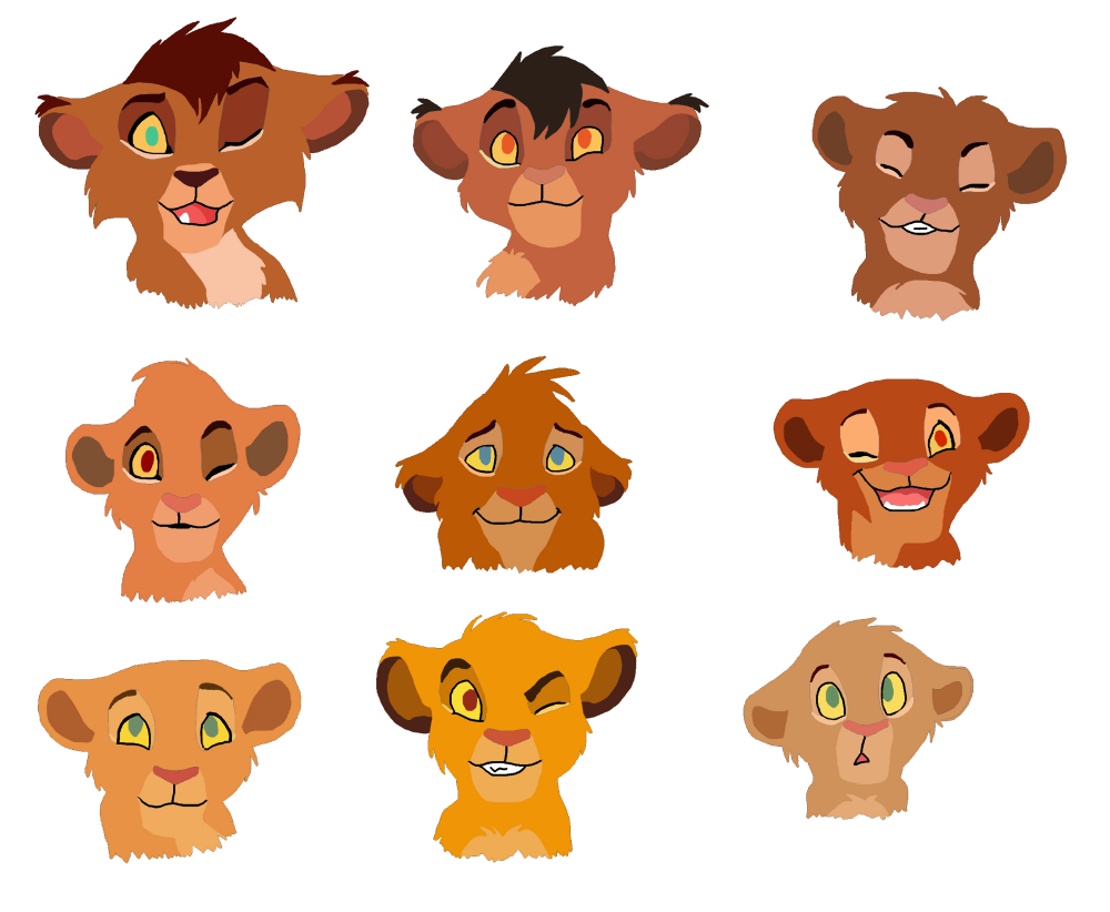 9 lionceaux
