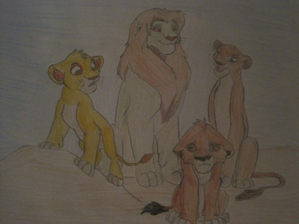 La famille de Mufasa et Taka(Scar) .