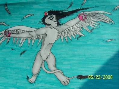 Shayne can't fly. XD