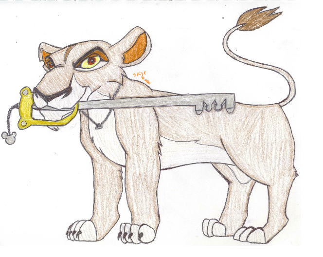 Zira in Kingdom Hearts