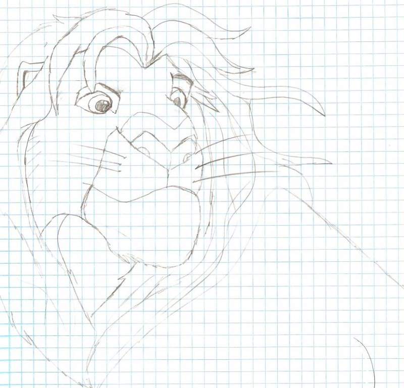 Simba, all grown up!