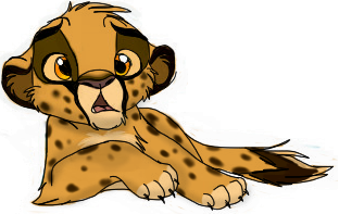Defensless Cheetah Cubby