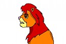 OLD OLD Simba drawing