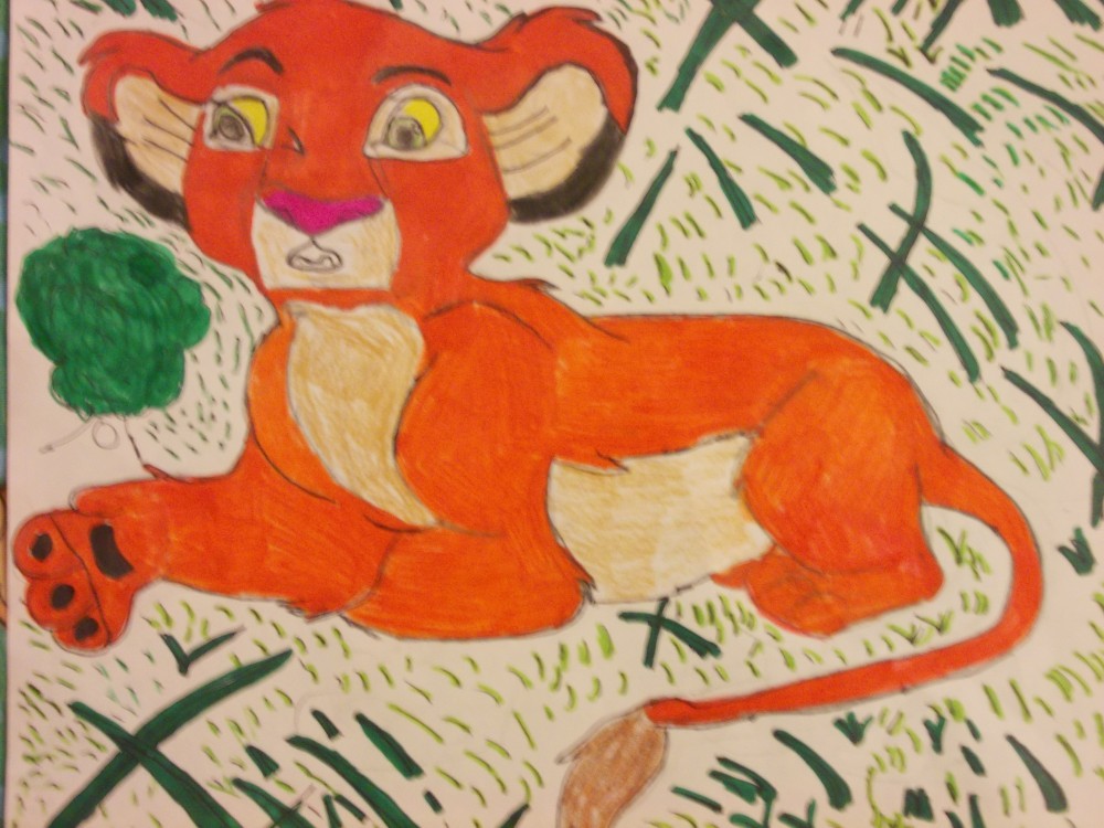my version of fluffy drawing