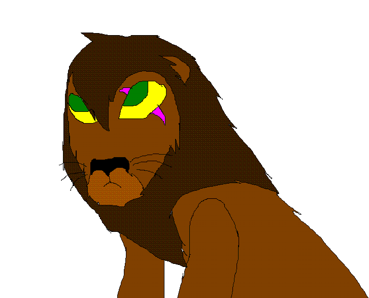 Kovu's scar
