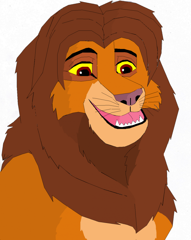 A young Simba