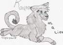 Kayna as a Lion!!!!