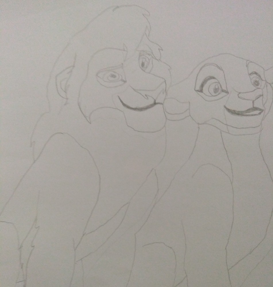 Rough drawing 