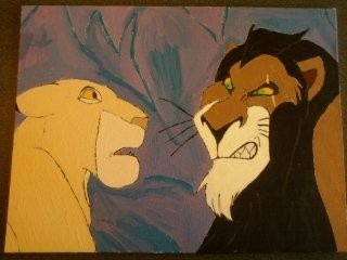 Scar and Sarabi