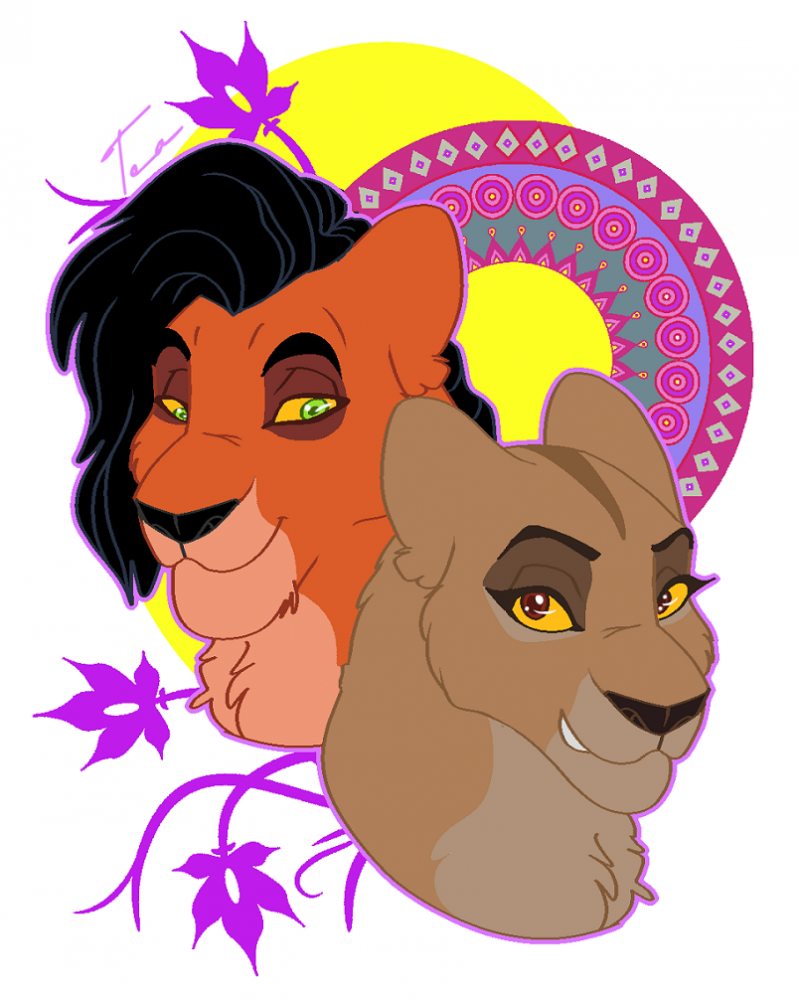 Scar and Zira