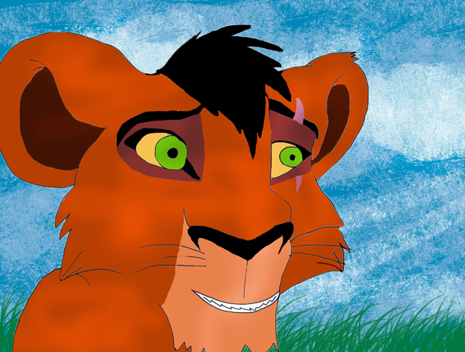 Scar enfant =) 