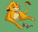 Simba and the Chameleon