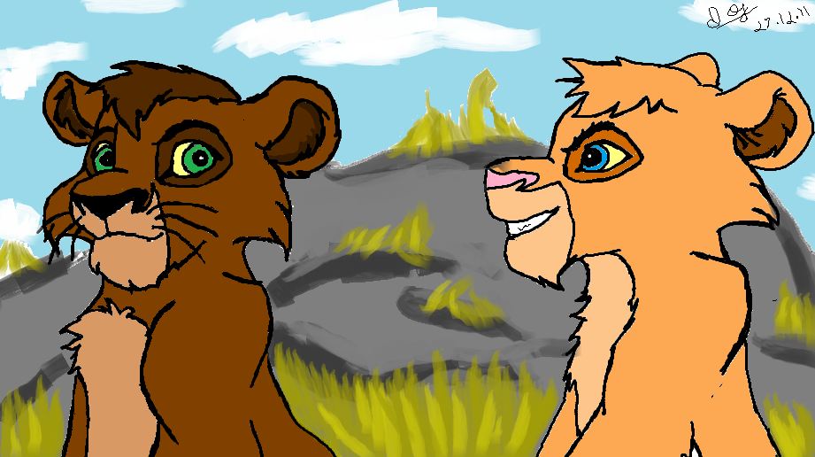 Kovu and Vitani