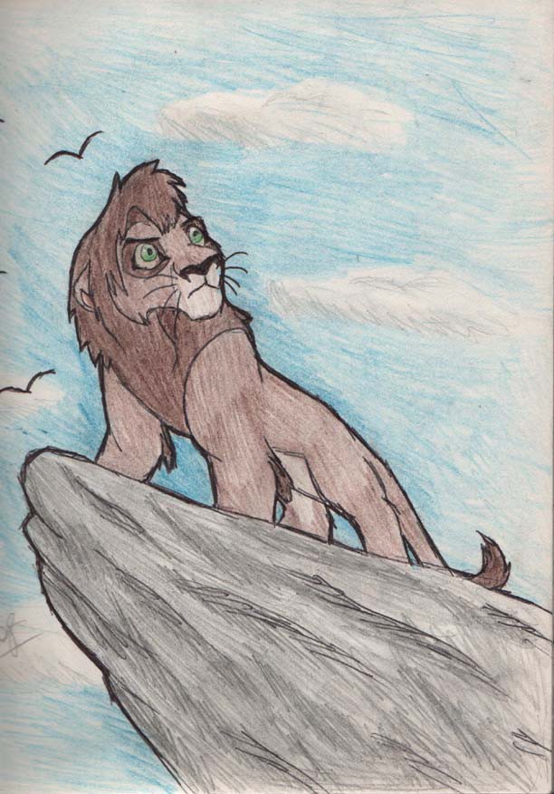 Kovu pencil drawing