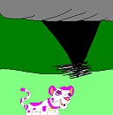 bouncey see's a twister