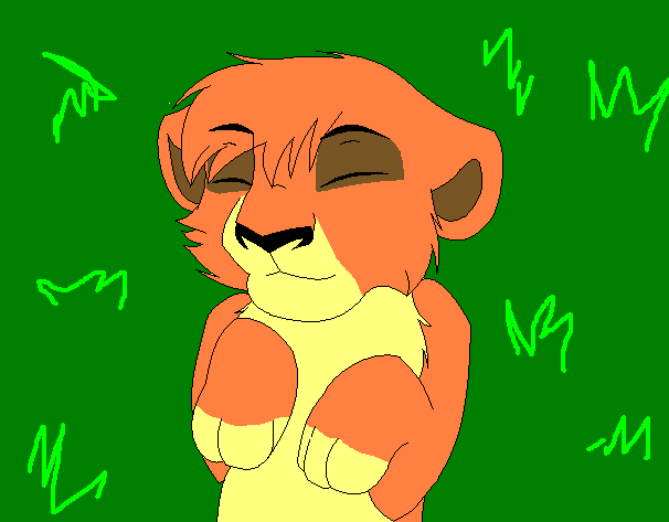 a sleappy cub