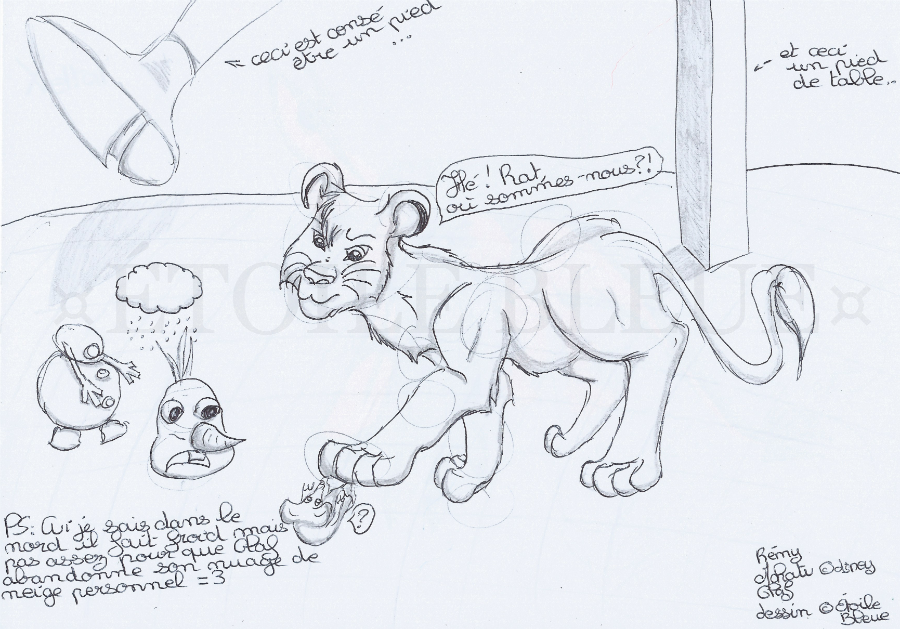 MINI-PROJET D'AS ~ Un lion à Disney'