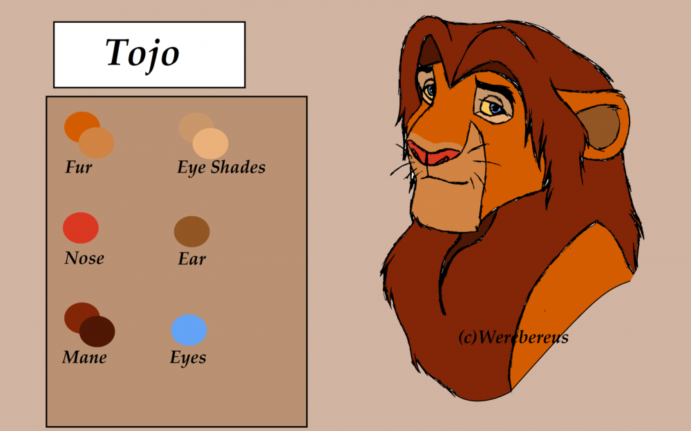 Tojo, *New Ref Sheet