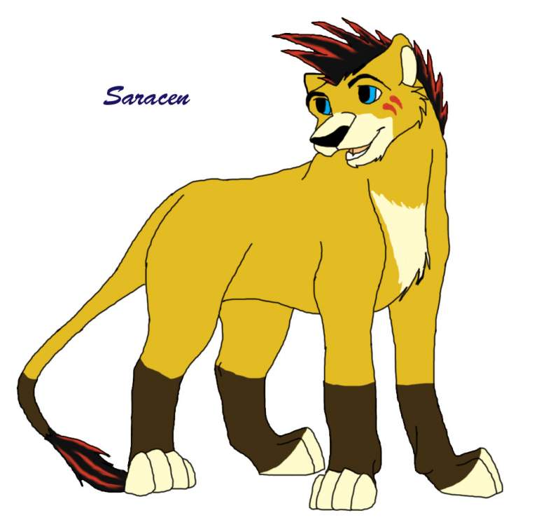 Saracen standing