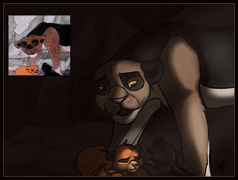 'Shh, hush, little ones . . . '