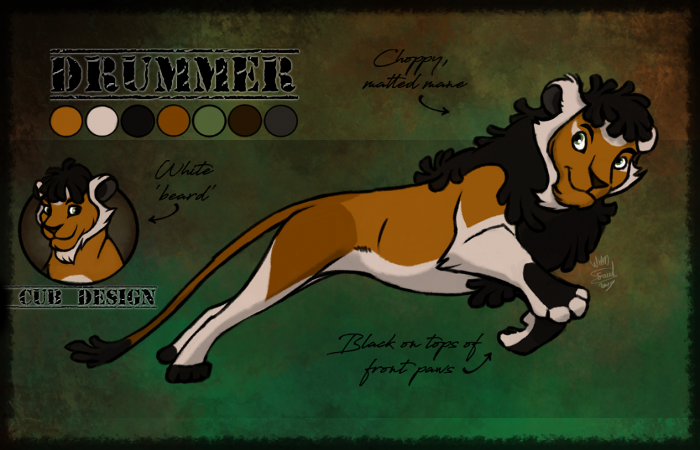Drummer - Character Ref.